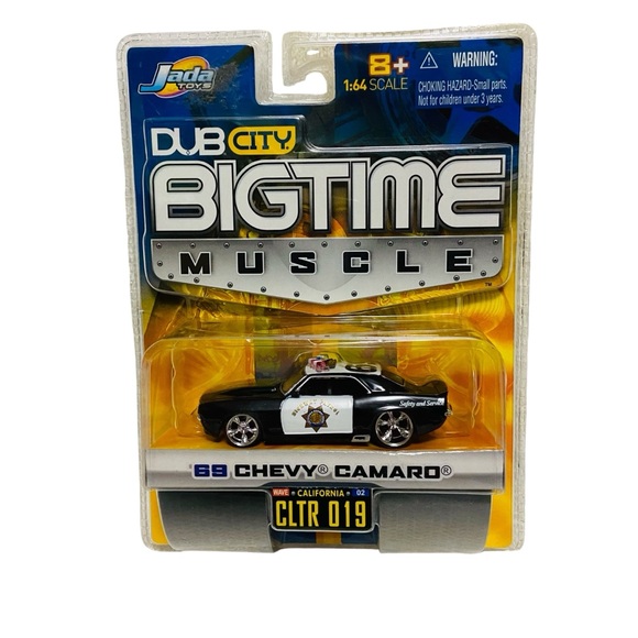 Dub City Big Muscle 69 Chevy Camaro Jada Toys - Picture 3 of 8